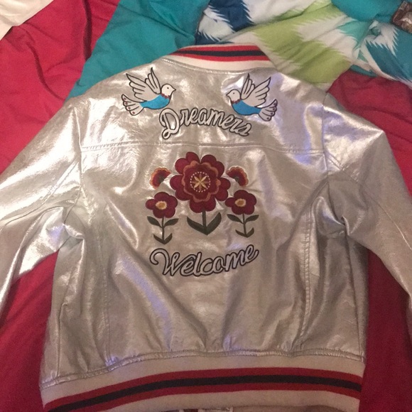 Stylish silver jacket - Picture 2 of 2